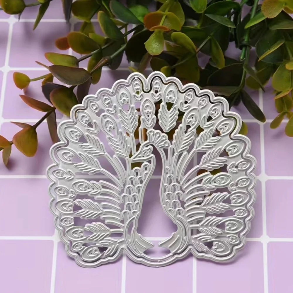 Fantail Peacock DIY Die-Cut Stencil Arts & Craft Tool